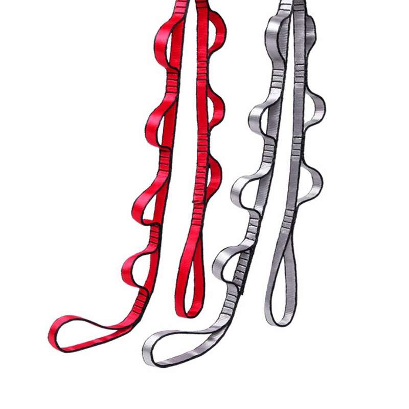 Aerial Yoga Hammock 7 Ring Extension Belt Nylon High-Strength Double Belt Hammock Strap, Length: ...