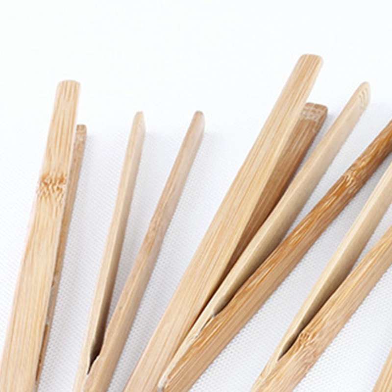 Bamboo Straight Tweezer Plants Cleaning Tool Moss Micro-landscape Making Tools Bamboo Product Pla...
