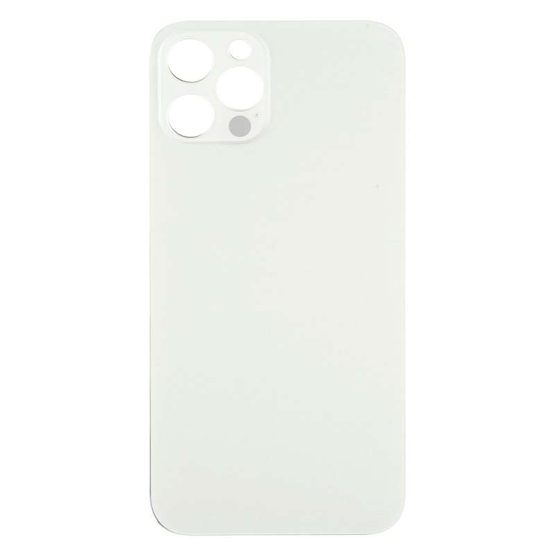 Easy Replacement Big Camera Hole Back Battery Cover for iPhone 12 Pro(White)