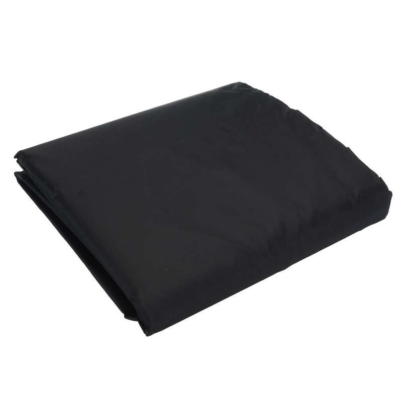 210D Oxford Cloth Golf Cart Cover Scooter Kart Dust Cover, Specification: 242 x 122 x 168 cm(Black)