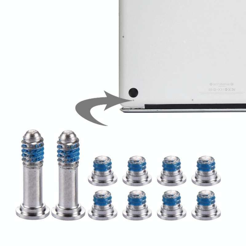 10 in 1 for Macbook Air 13.3 inch (2010) A1369 / MC503 / MC504 Original Computer Case Bottom Cove...
