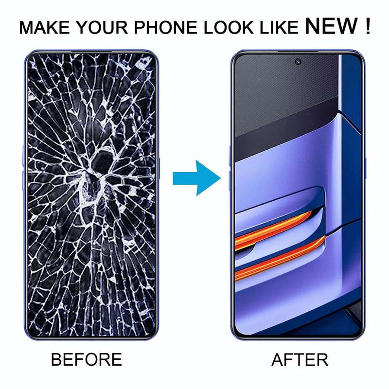 For Realme GT Neo3 RMX3561 RMX3560 Original AMOLED LCD Screen with Digitizer Full Assembly