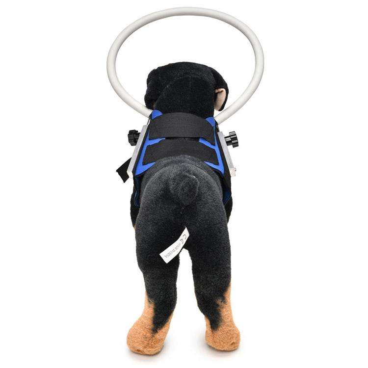 Dog Blindness Anti-Collision Ring Animal Protection Ring Cover Guide Ring, Specification: M(Blue)
