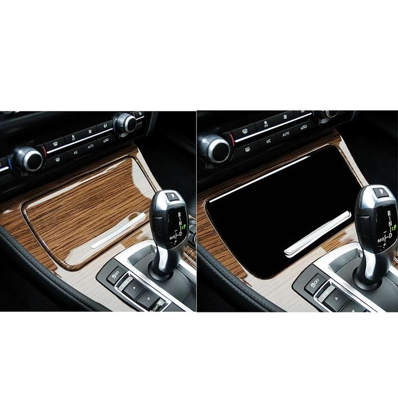 For BMW 5 Series F10 2011-2017 Car Storage Box Decorative Sticker,Left and Right Drive Universal