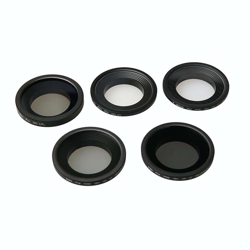 For Xiaomi Xiaoyi Yi II 4K Sport Action Camera Proffesional 34mm Lens Filter(CPL + UV + ND4+ ND2 ...