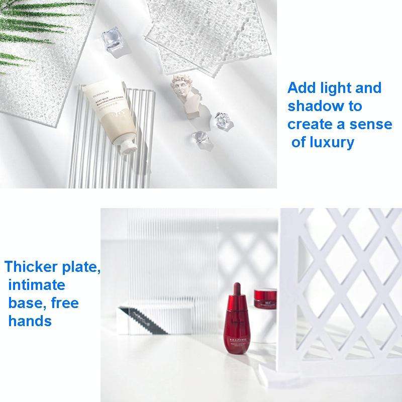 41 x 29cm Background Board Window Pane Light Shadow Plate(Arc Window)