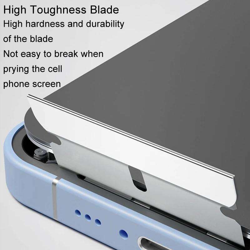 100pcs /Pack MECHANIC Screen Repair Small Blade Ultra-thin High Toughness Carbon Steel Sharp Edge