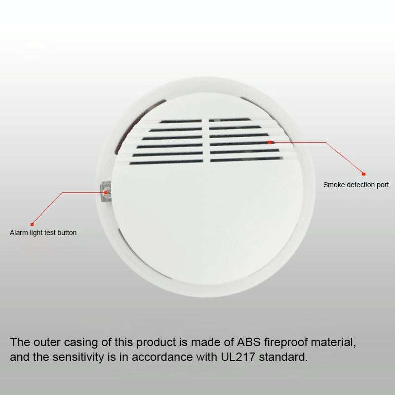 SS-168 First Alert Battery-Operated Fire Smoke Alarm Detector(White)
