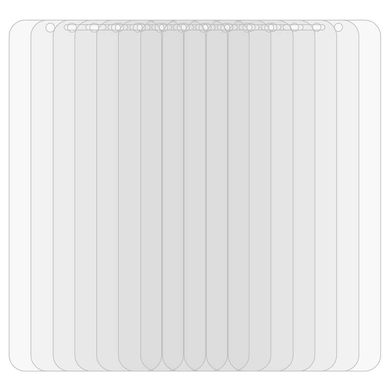 For Vodafone Smart N9 Lite 50 PCS 0.26mm 9H 2.5D Tempered Glass Film
