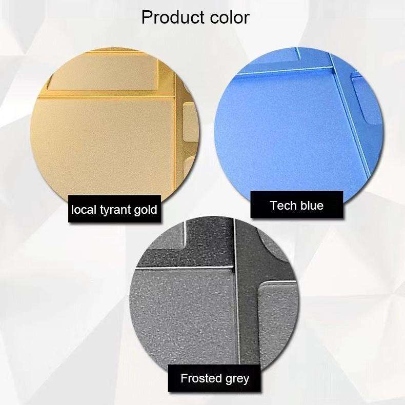 Aluminum Alloy Multi-function Microscope Base Workbench Electronic Mat Welding Blanket (Blue)