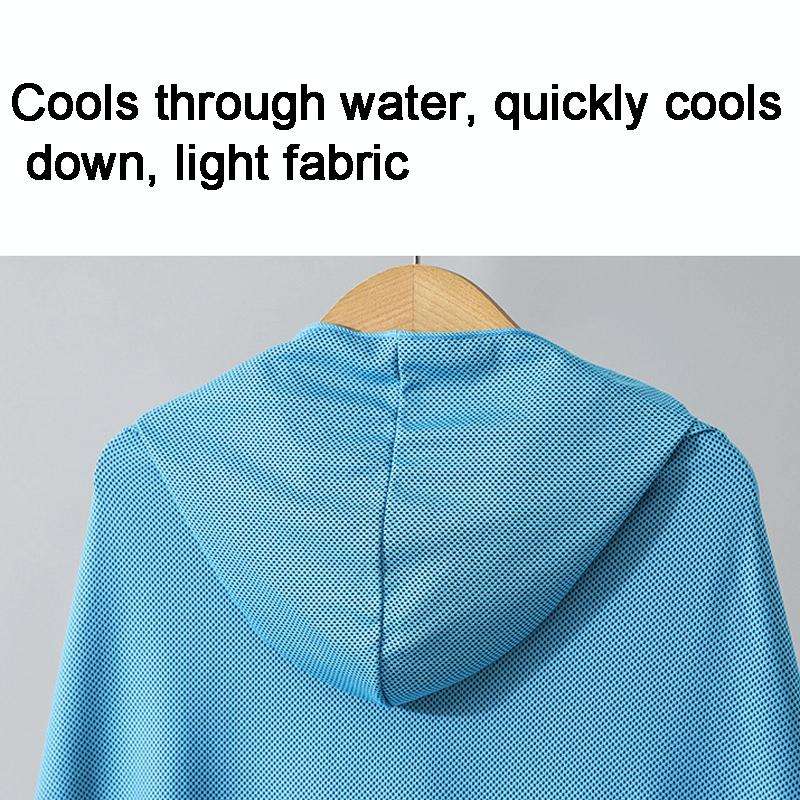 60 x 145cm Cool and Quick-drying Beach Cloak Diving Hooded Changing Clothes Absorbent Towel(Light...