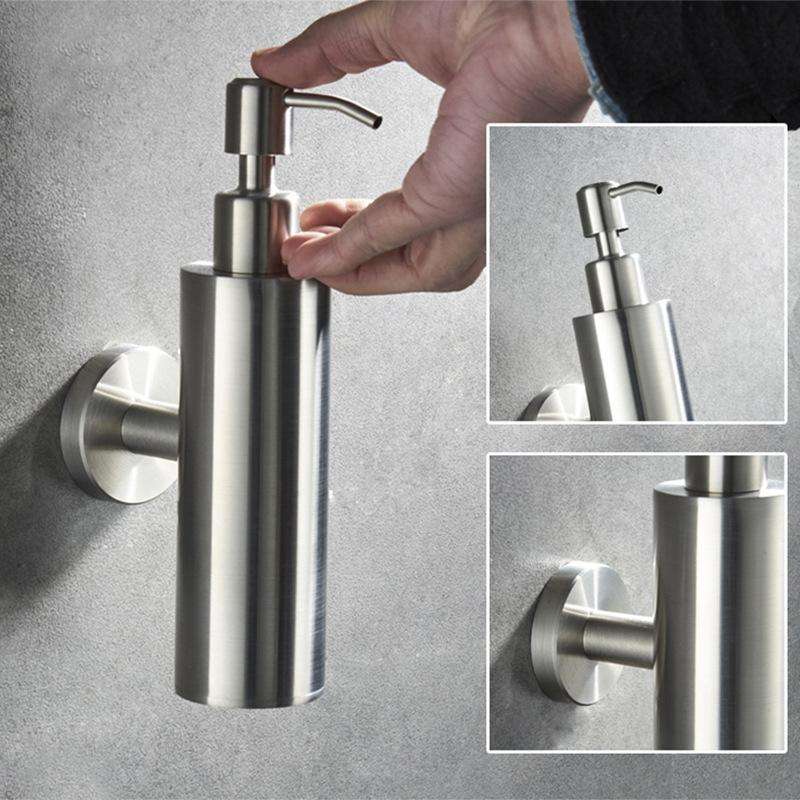 304 Stainless Steel Soap Dispenser Hand Sanitizer Bottle, Specification: 9531