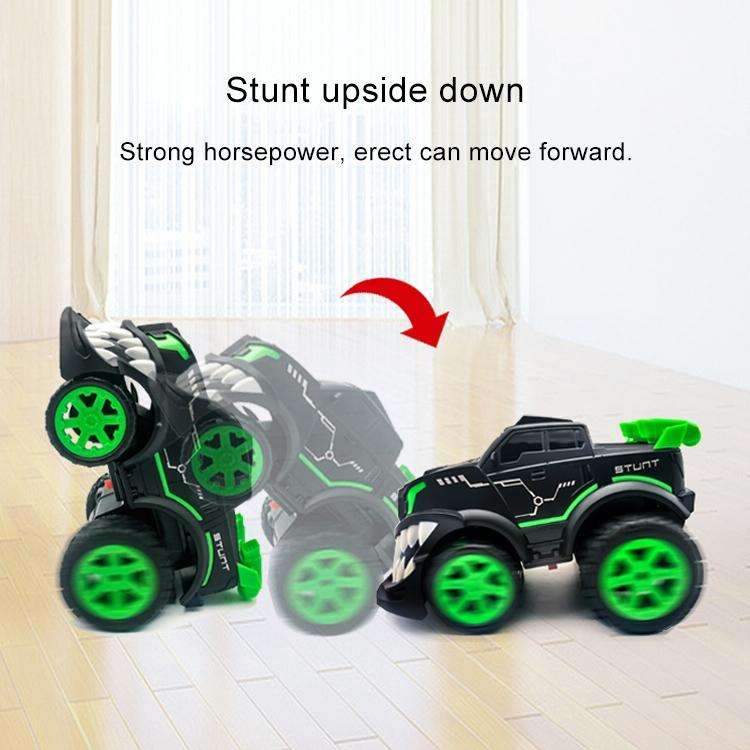 HD885J Devil Tooth Shape 360 Degree Upright Rotation Stunt Remote Control Car Electric Vehicle To...