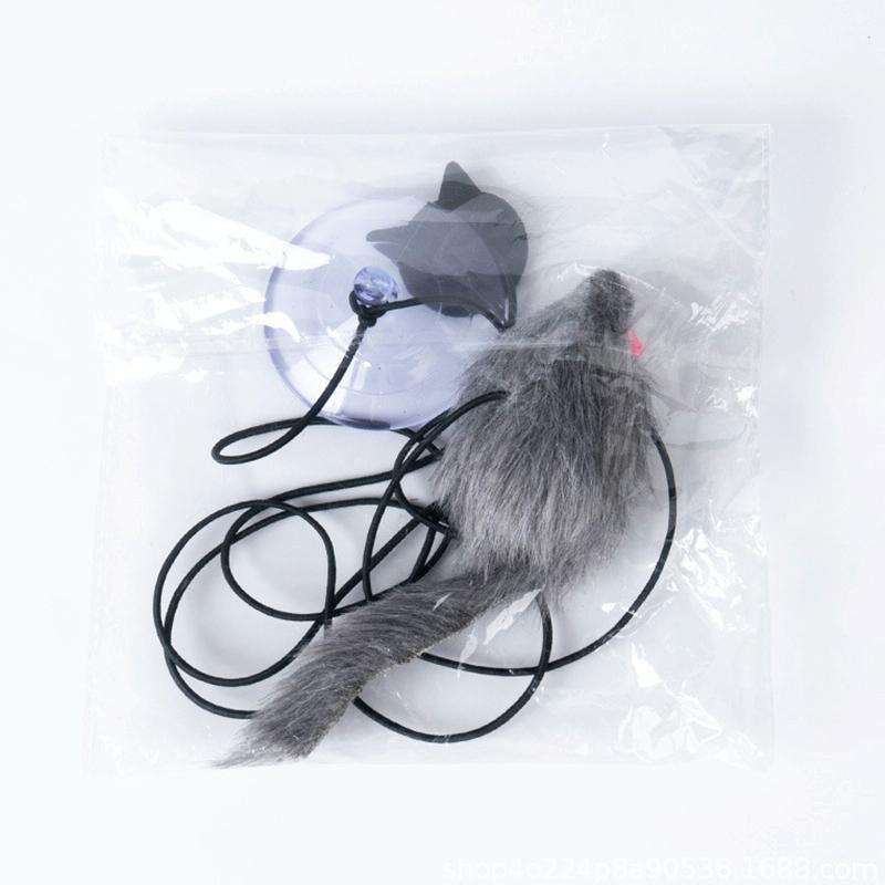 Hanging Door Retractable Cat Teaser Stick Pet Toy(Hanging Mouse)