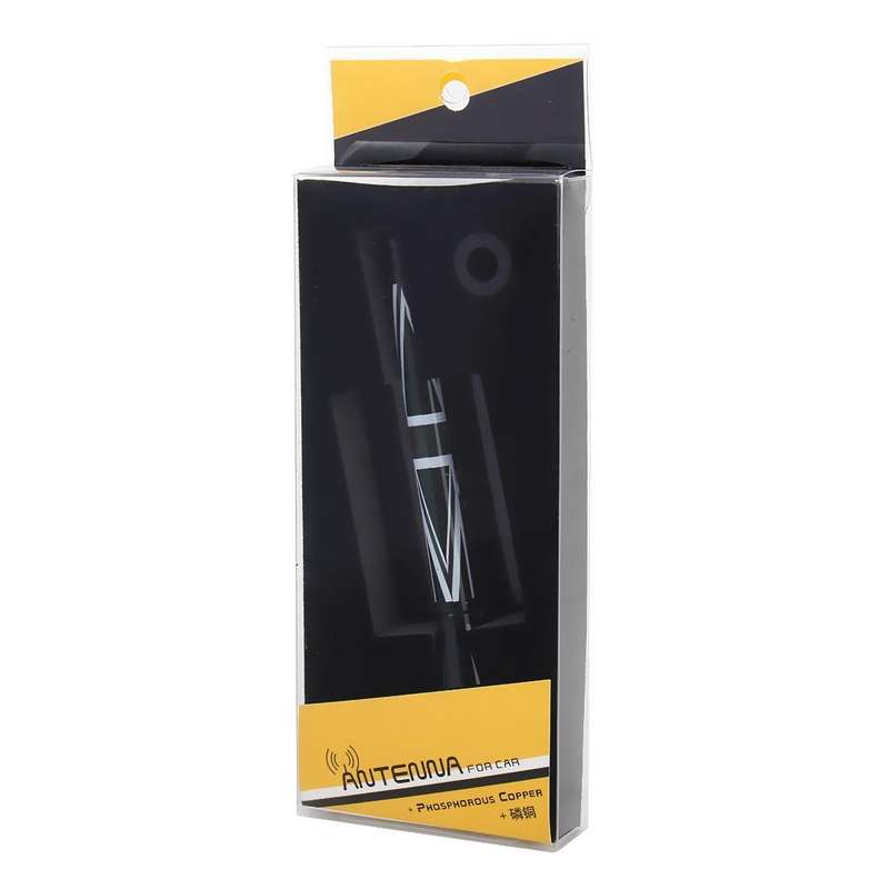 Short Universal Flag Pattern Car Antenna Aerial 7.5cm
