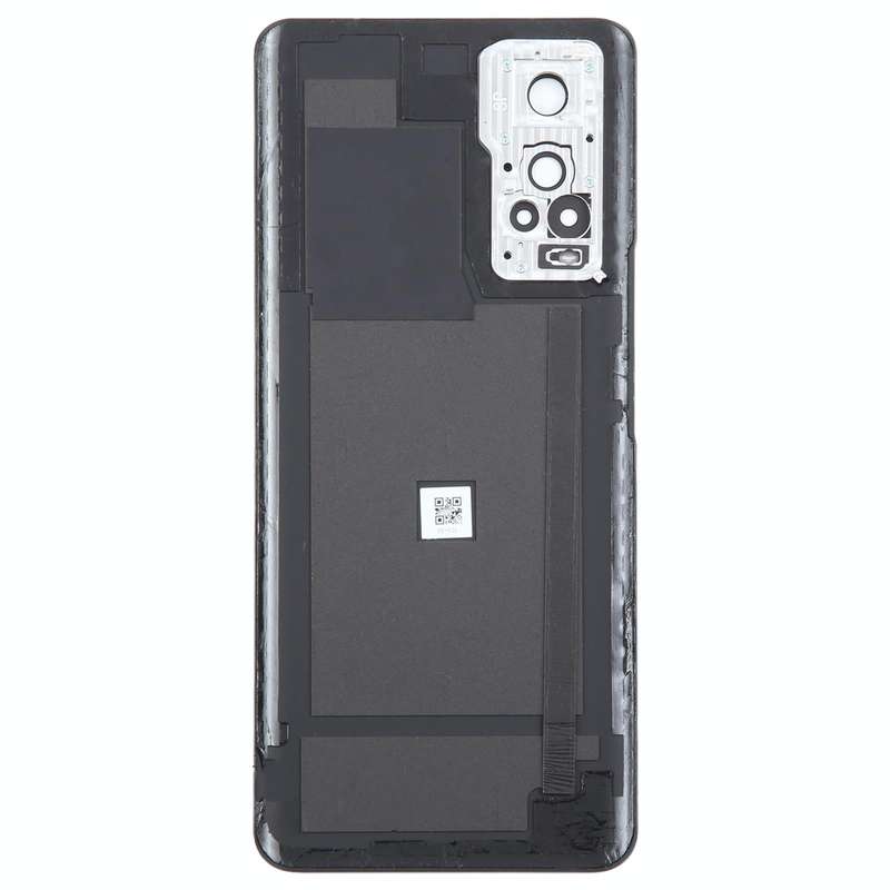 For ZTE Axon 30 5G A2322 Battery Back Cover with Camera Lens Cover(Black)