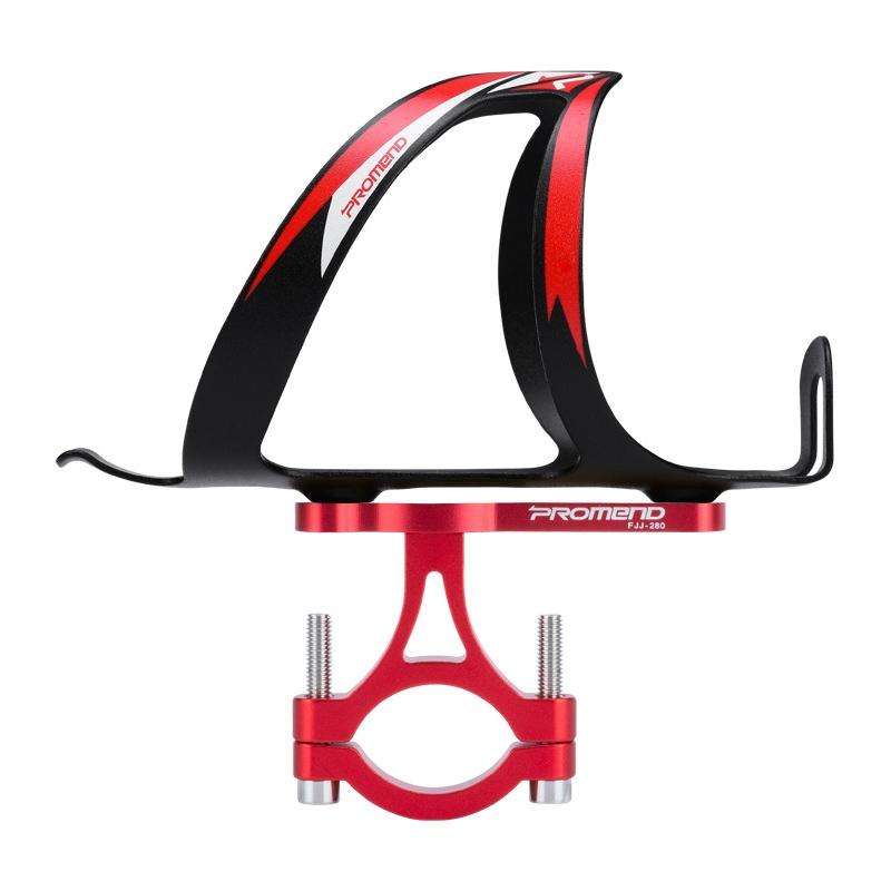 PROMEND FJJ-280N CNC Aluminum Alloy Bicycle Adapter Seat for Bottle Cage (Red)