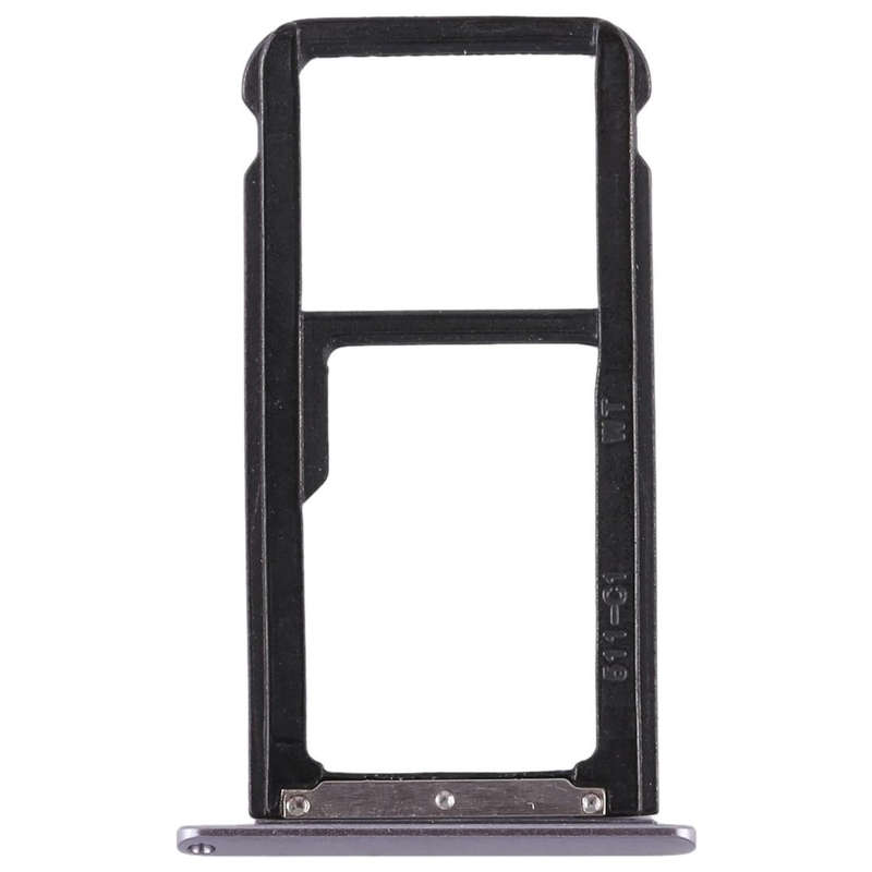 SIM Card Tray + SIM Card Tray / Micro SD Card Tray for Huawei Enjoy 6s (Grey)