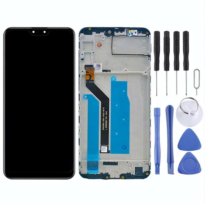 OEM LCD Screen for Asus Zenfone Max Pro M2 ZB631KL X01BDA Digitizer Full Assembly with FrameBlack)