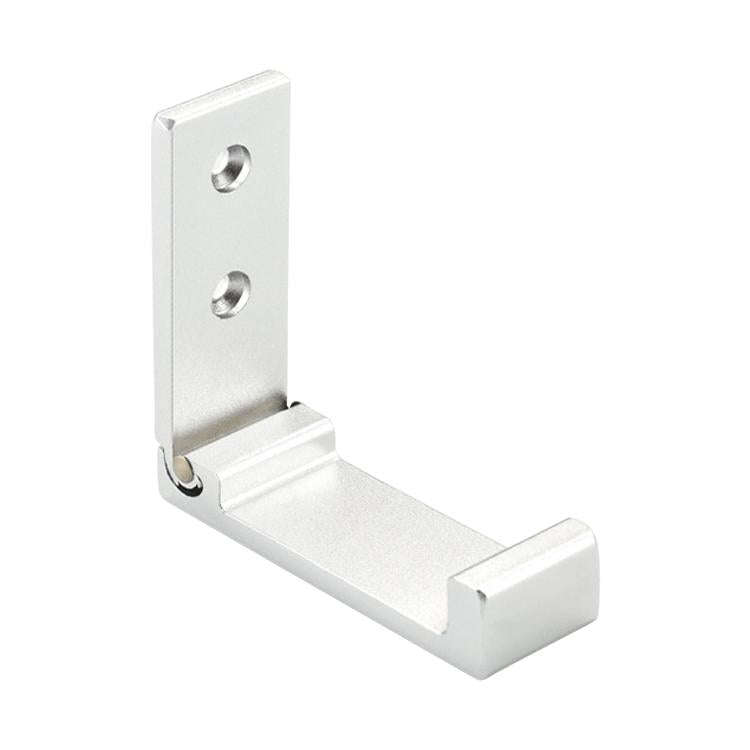 Collapsible Clothes Hanger Robe Hook Decorative Bathroom Wall Mounted Hooks(Silver Hook (Send Scr...