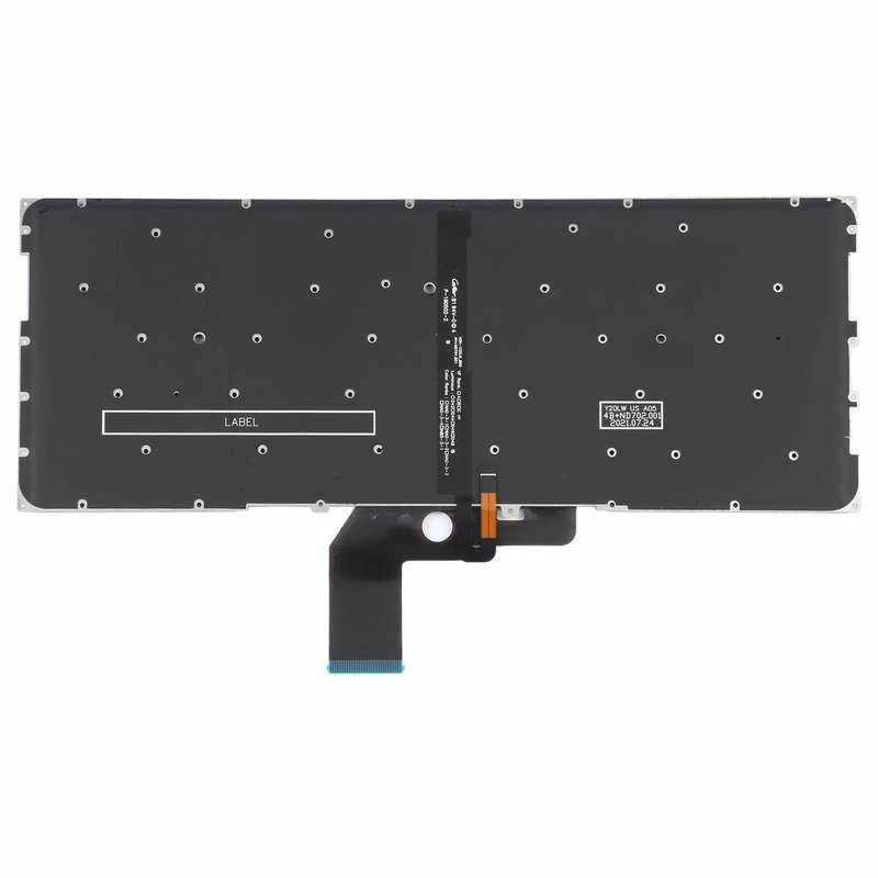 For Xiaomi Mi Air 13.3 US Version Keyboard with Backlight (Silver)