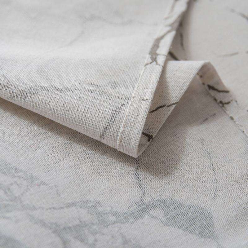 Marble Pattern Minimalist Tablecloth Cover Table Cloth Cotton Linen Dust-proof Cabinet Cloth, Siz...