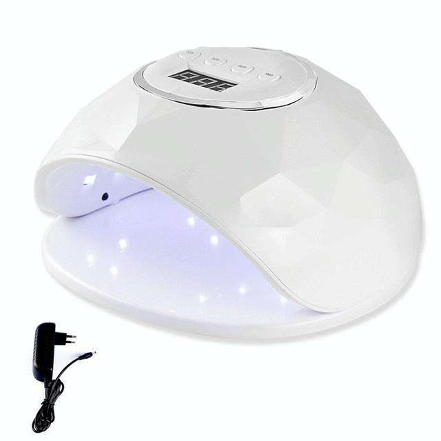F6 UV LED Lamp Nail Dryer Dual hands Nail Lamp Curing UV Gel Nail Polish With Sensor & Timer & LC...