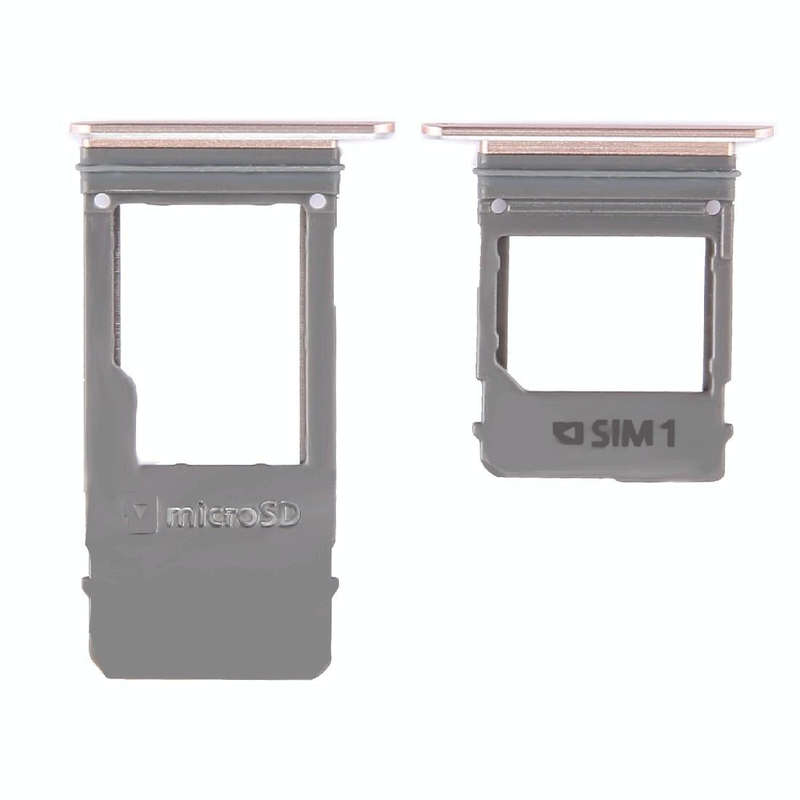 For Galaxy A5 (2017) / A520 & A7 (2017) / A720 SIM Card Tray + Micro SD Card Tray, Single Card (P...
