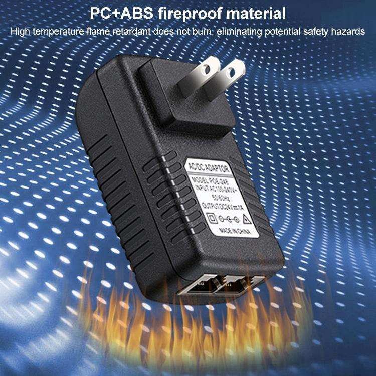 12V 1A Router AP Wireless POE / LAD Power Adapter(EU Plug)