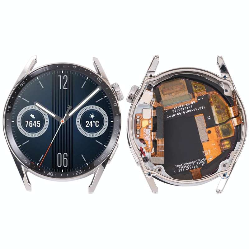 Dual Cable Edition Original LCD Screen and Digitizer Full Assembly With Frame for Huawei Watch GT...
