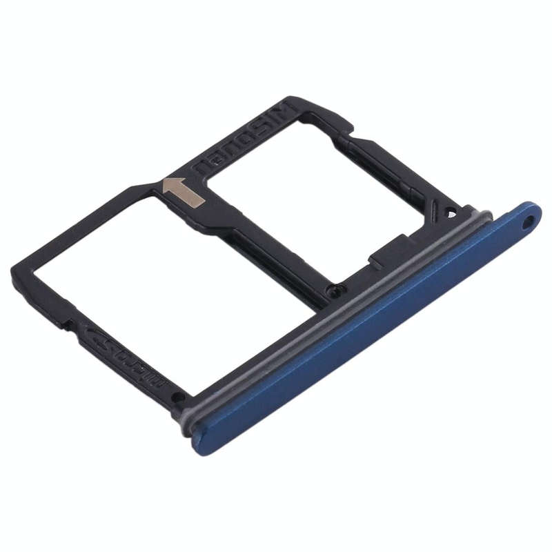 Nano SIM Card Tray + Micro SD Card Tray for LG Stylo 4 / Q Stylus Q710 / LM-Q710CS / LM-Q710MS / ...