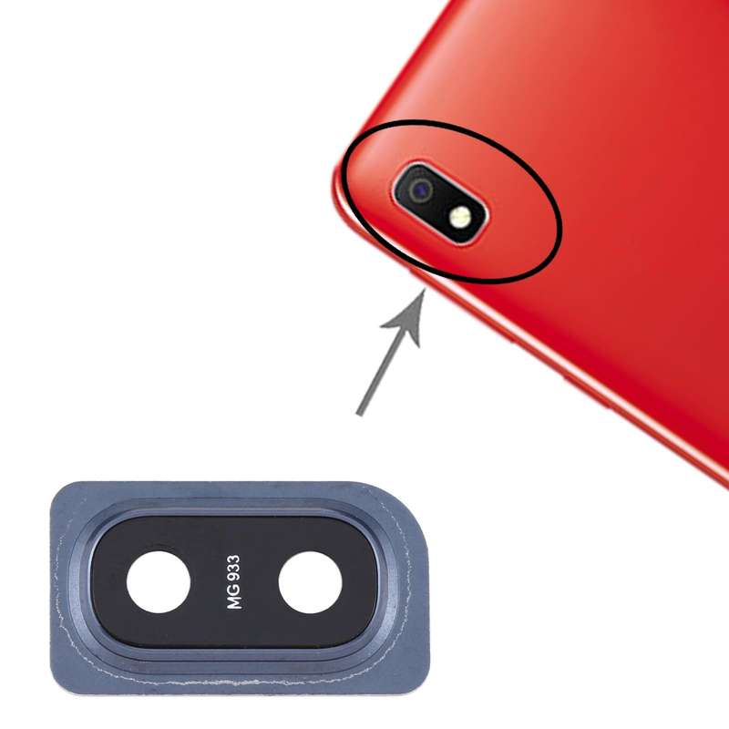 For Samsung Galaxy A10 10pcs Camera Lens Cover (Black)