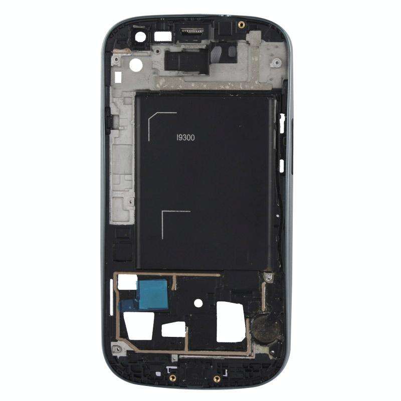 For Galaxy SIII / i9300 LCD Middle Board with Button Cable (Silver)