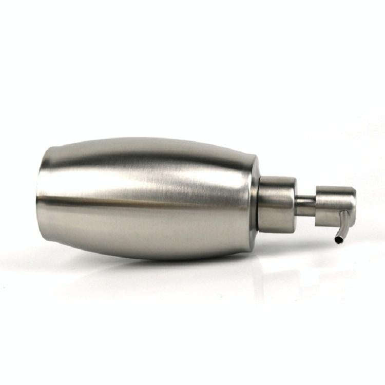 SH158 350ml Stainless Steel Soap Dispenser Oval Hand Sanitizer Bottle