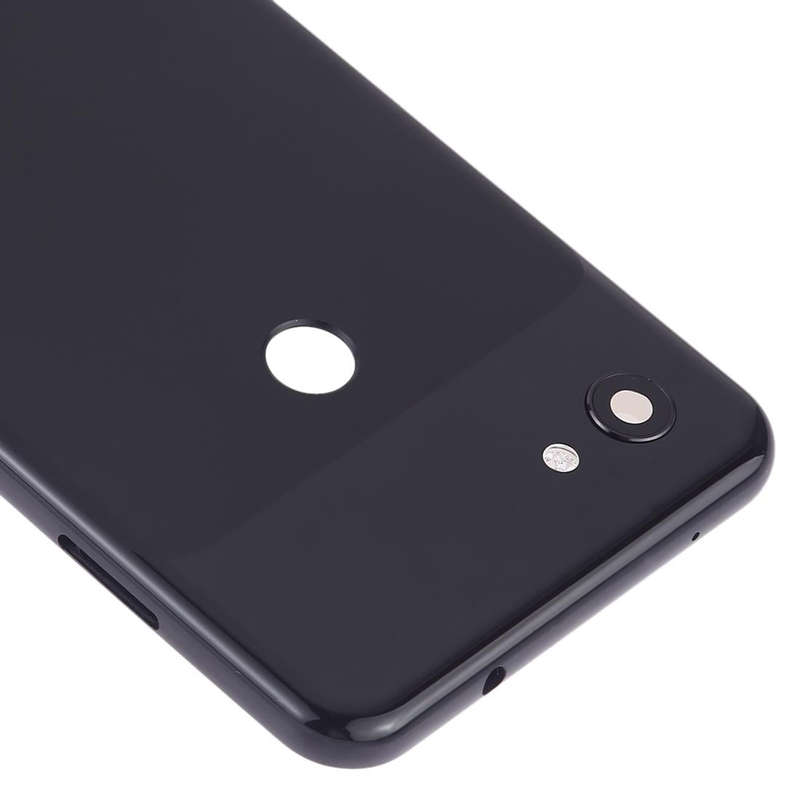 Battery Back Cover with Camera Lens & Side Keys for Google Pixel 3a XL(Black)