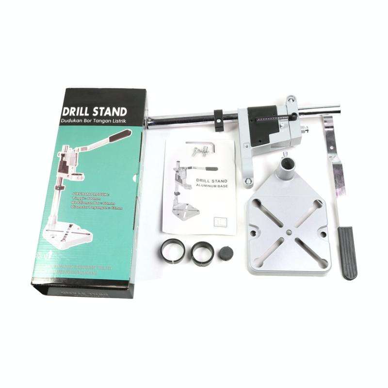 Multifunctional Electric Hand Drill Stand Mini Woodworking Fixed Table, Model: 88647 Iron Base