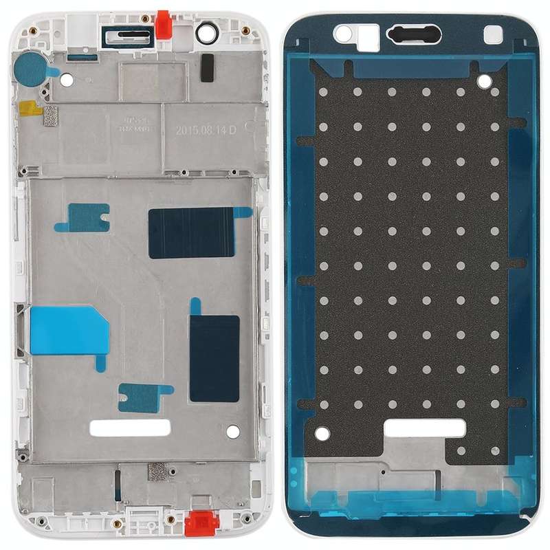 Front Housing LCD Frame Bezel Plate for Huawei G7 Plus(White)