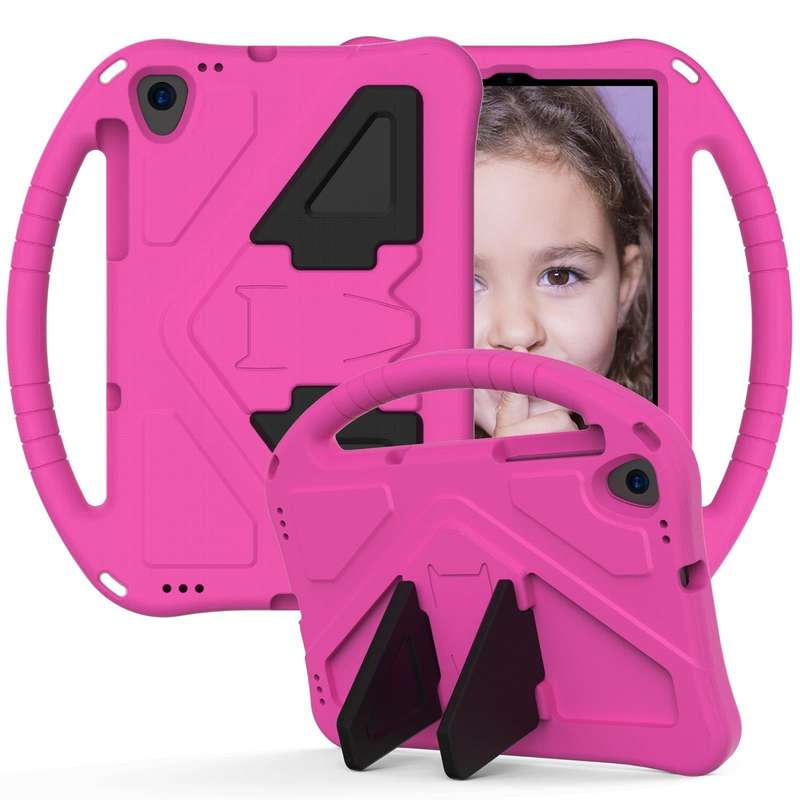 For Samsung Galaxy Tab A 10.1 (2019) T510 EVA Flat Anti Falling Protective Case Shell with Holder...