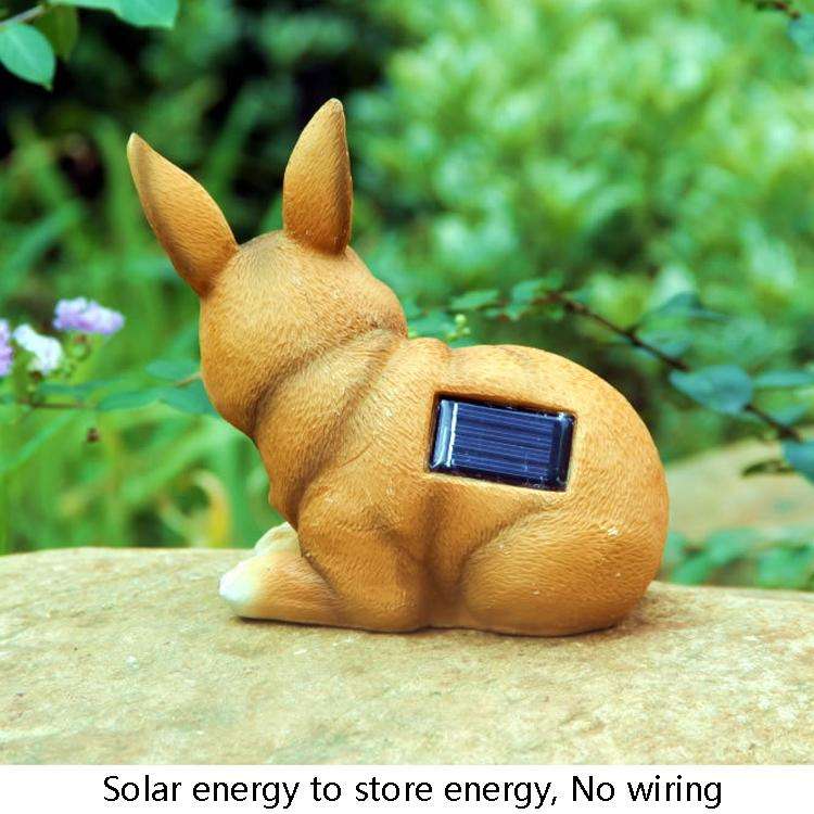 HSR001 Outdoor Solar Animal Resin Lawn Light(Snail)