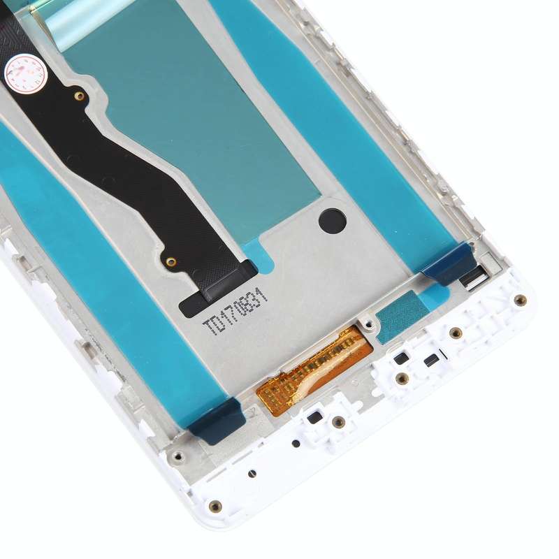 OEM LCD Screen for Lenovo K8 Note XT1902-3 Digitizer Full Assembly with Frame (White)