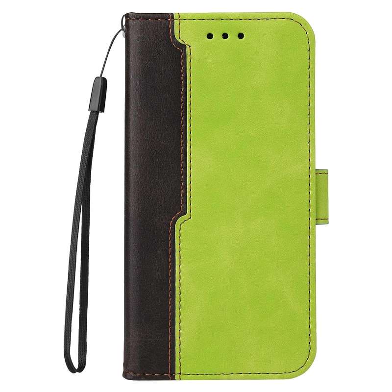 For Samsung Galaxy A20 / A30 Business Stitching-Color Horizontal Flip PU Leather Case with Holder...