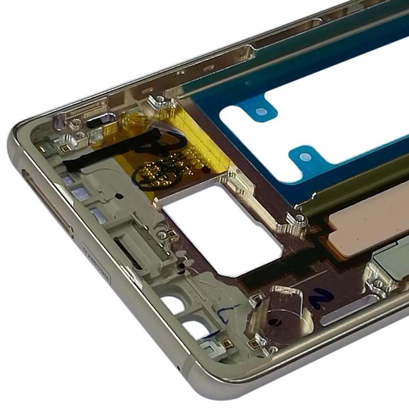 For Galaxy Note FE, N935, N935F/DS, N935S, N935K, N935L Middle Frame Bezel Plate (Blue)