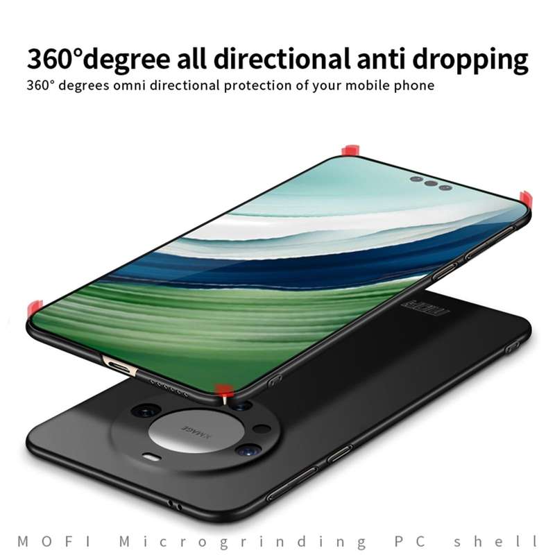For Huawei Mate 60 Pro MOFI Micro-Frosted PC Ultra-thin Hard Phone Case(Red)