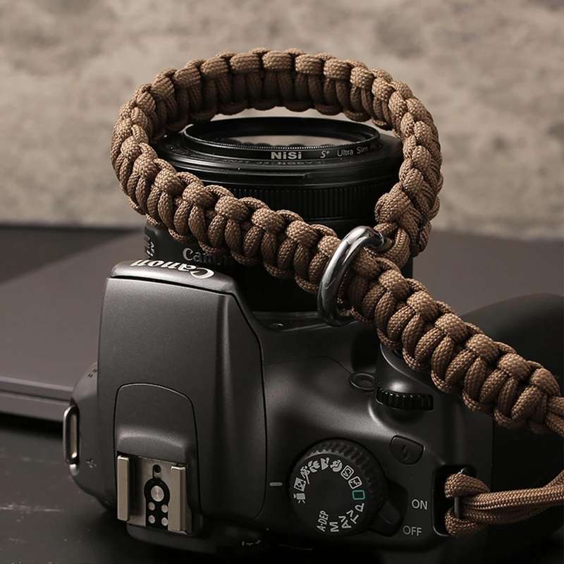 Wrist Strap Grip Hand Strap for SLR / DSLR Cameras(Khaki)