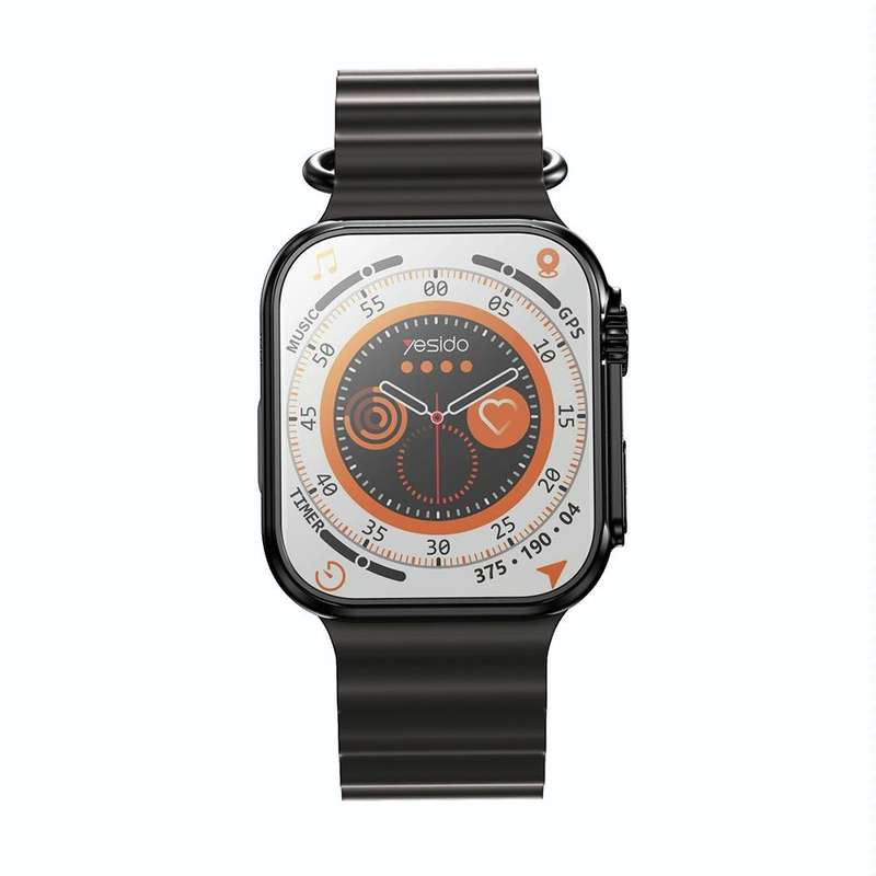 Yesido IO20 2.03 inch IP67 Waterproof Smart Watch, Support Heart Rate / Blood Oxygen Monitoring(B...