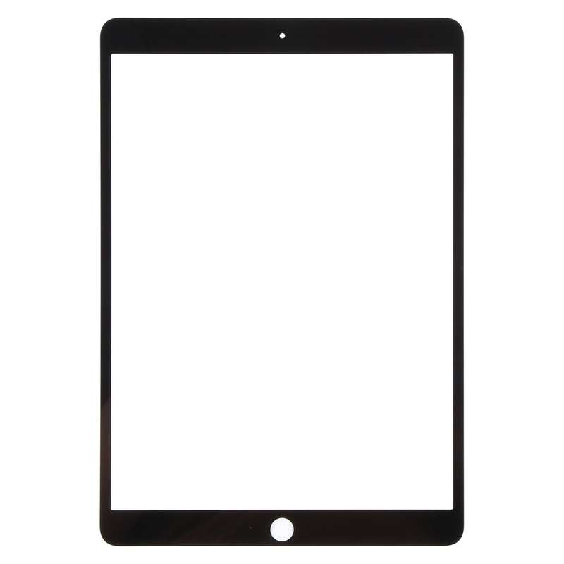 For iPad Pro 10.5 Front Screen Outer Glass Lens with OCA Optically Clear Adhesive(Black)