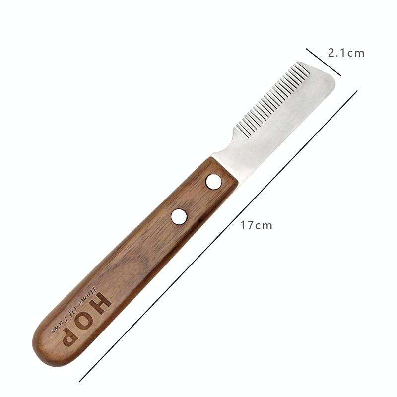 HOP Terrier Dog Plucking Knife Pet Grooming & Shaving Tool(CS276 Right Hand)