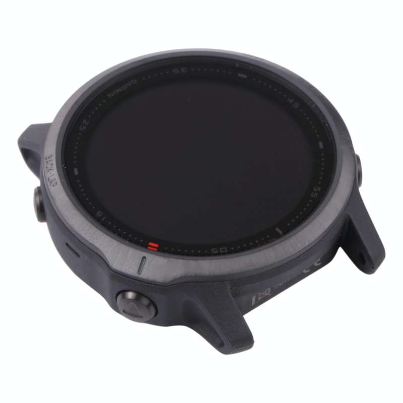 LCD Screen and Digitizer Full Assembly With Frame for Garmin Fenix 6S(Black)