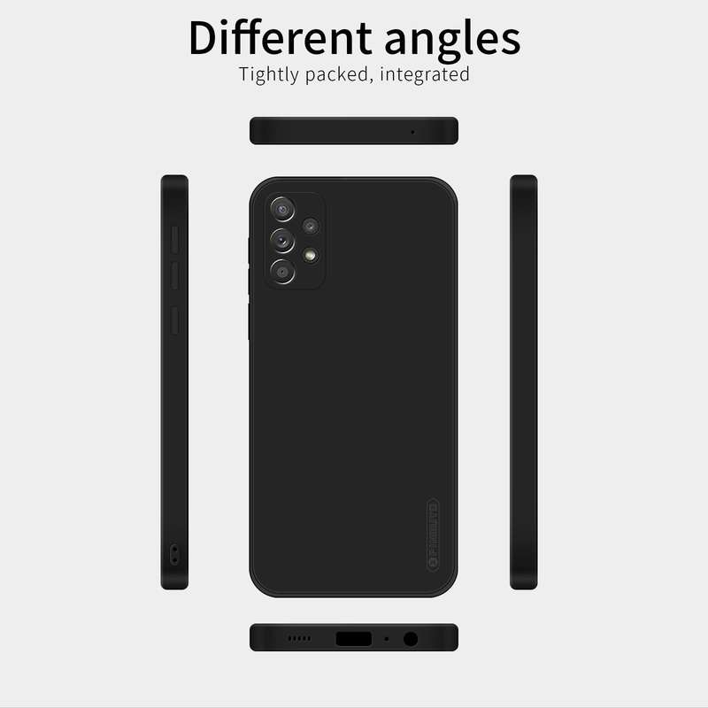 For Samsung Galaxy A52 4G/5G PINWUYO Touching Series Liquid Silicone TPU Shockproof Case(Green)