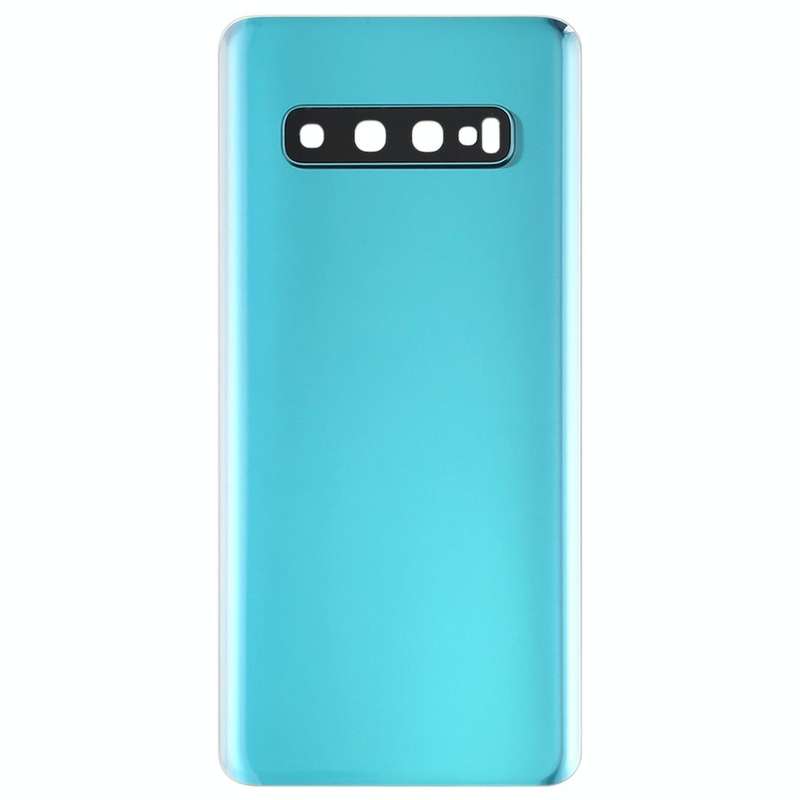 For Galaxy S10 Battery Back Cover with Camera Lens (Green)